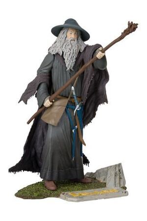 EL SEOR DE LOS ANILLOS FIGURA MOVIE MANIACS GANDALF 18 CM