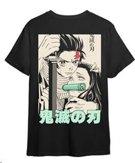GUARDIANES DE LA NOCHE CAMISETA TANJIRO Y NEZUKO T - L