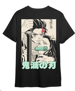 GUARDIANES DE LA NOCHE CAMISETA TANJIRO Y NEZUKO T - XL