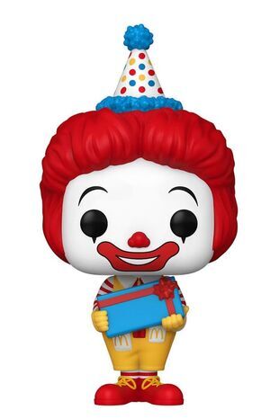MCDONALDS FIGURA POP! AD ICONS VINYL BIRTHDAY RONALD 9 CM