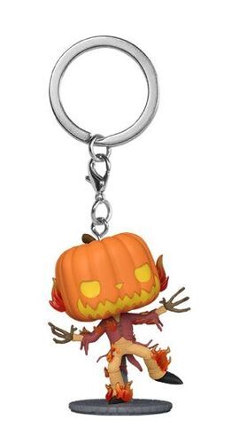 PESADILLA ANTES DE NAVIDAD 30TH LLAVEROS POCKET POP! VINYL PUMPKIN KING 4 CM