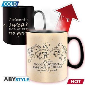 HARRY POTTER TAZA CERAMICA 460 ML SENSITIVA AL CALOR MARAUDER              