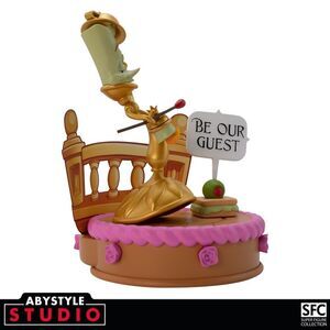 LA BELLA Y LA BESTIA FIGURA 12 CM LUMIERE DISNEY SUPER FIGURE COLLECTION