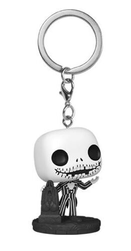 PESADILLA ANTES DE NAVIDAD 30TH LLAVEROS POCKET POP! VINYL JACK 4 CM