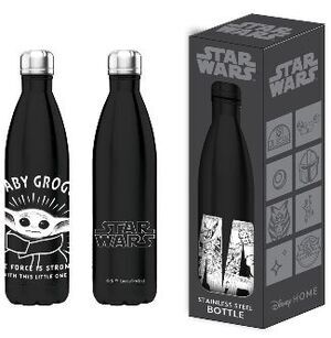 STAR WARS BOTELLA ACERO 500 ML BABY GROGU