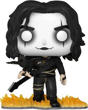 THE CROW POP! MOVIES VINYL FIGURA ERIC CON CUERVO 9 CM