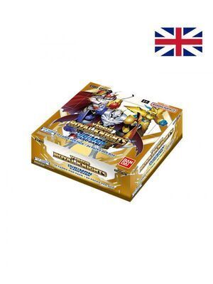 Portada de DIGIMON CARD GAME BOOSTER BT13 VERSUS ROYAL KNIGHTS SOBRE