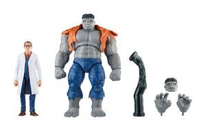 MARVEL LEGENDS SET 2 FIG 15 CM GREY HULK & DR. BRUCE BANNER