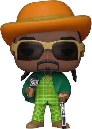 SNOOP DOGG POP! ROCKS VINYL FIGURA SNOOP DOGG CON C�LIZ 9 CM