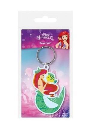 DISNEY LA SIRENITA LLAVERO PVC ARIEL & FLOUNDER