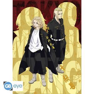 POSTER TOKYO REVENGERS MIKEY & DRAKEN 52 X 38