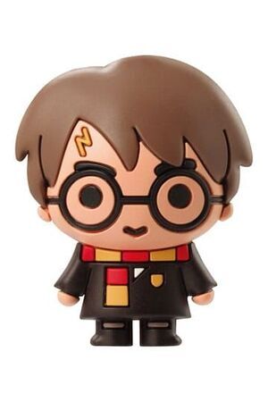 HARRY POTTER IMN HARRY WITH SCARF