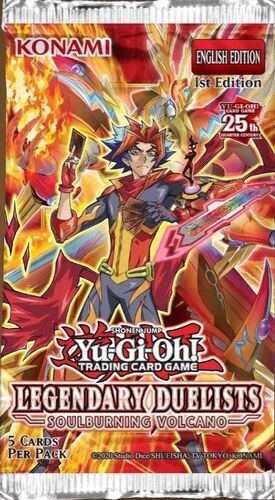 Portada de YU-GI-OH DUELISTAS LEGENDARIOS VOLCÁN QUEMA ALMAS SOBRE (CASTELLANO)