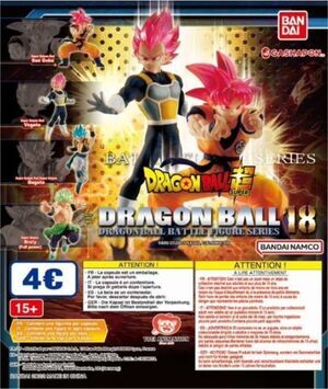 GASHAPON DRAGON BALL SUPER VS 18