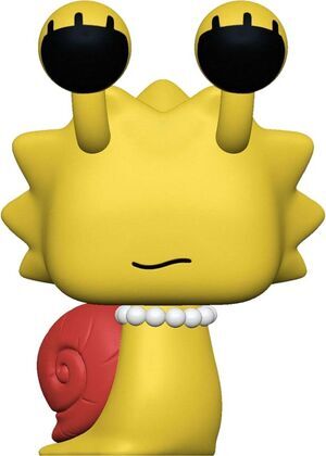 LOS SIMPSON FIGURA POP! ANIMATION VINYL LISA CARACOL 9 CM