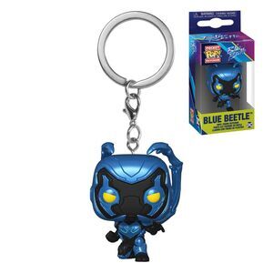 BLUE BEETLE LLAVERO POCKET POP! VINYL BLUE BEETLE 4 CM