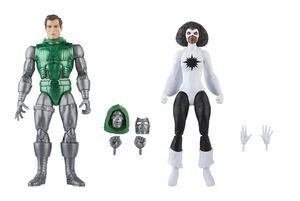 MARVEL LEGENDS SET 2 FIGURAS 15 CM CAPTAIN MARVEL VS DOCTOR DOOM