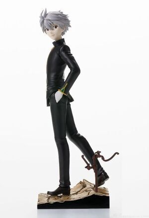 EVANGELION 3.0+1.0 LUMINASTA VER FIG 19 CM KAWORU NAGISA COMMANDER SUIT