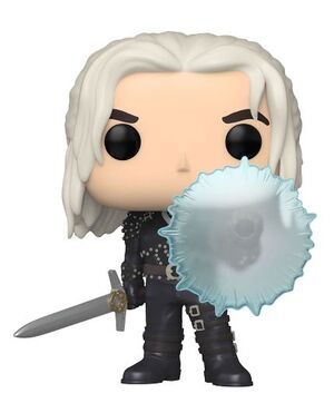 THE WITCHER POP! TV VINYL FIGURA GERALT (SHIELD) 9 CM