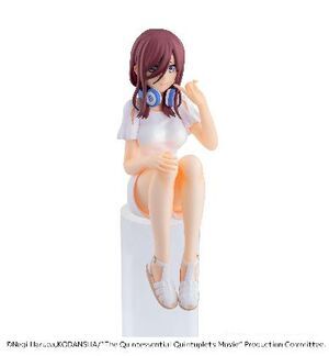 THE QUINTESSENTIAL QUINTUPLETS MOVIE PM PERCHING FIGURE 14 CM MIKU NAKANO