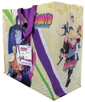 BORUTO: NARUTO NEXT GENERATIONS BOLSA PERSONAJES DORADOS