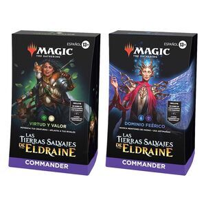 MAGIC - LAS TIERRAS SALVAJES DE ELDRAINE MAZO DE COMMANDER CASTELLANO