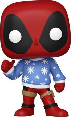 MARVEL HOLIDAY FIGURA POP! MARVEL VINYL DEADPOOL 9 CM