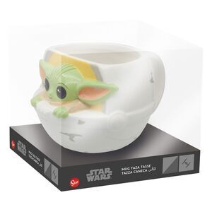 STAR WARS THE MANDALORIAN TAZA 3D GROGU 385 ML