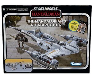 STAR WARS THE MANDALORIAN VINTAGE COLLECTION THE MANDALORIAN N-1 STARFIGHTER