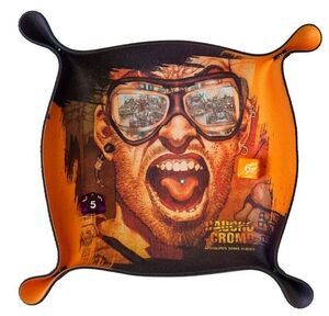 BANDEJA TIRADADOS DE CAUCHO Y CROMO