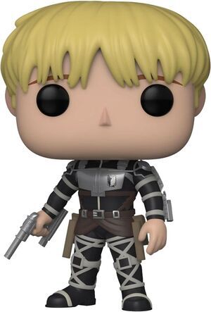 ATAQUE A LOS TITANES FIGURA POP! ANIMATION VINYL ARMIN ARLERT 9 CM