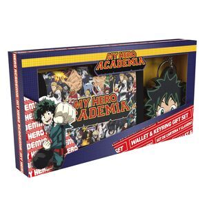Portada de MY HERO ACADEMIA SET REGALO CARTERA + LLAVERO
