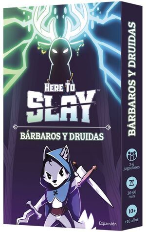 HERE TO SLAY: BRBAROS Y DRUIDAS