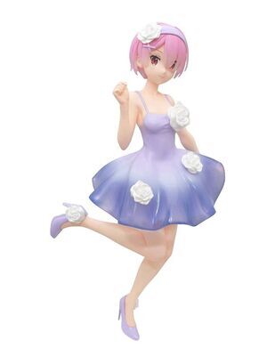 RE:ZERO SLIAW TRIO TRY IT FIGURE 21 CM RAM FLOWER DRESS