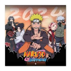 CALENDARIO 2024 NARUTO SHIPPUDEN 30 X 30