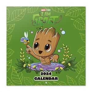 CALENDARIO 2024 MARVEL I AM GROOT 30 X 30