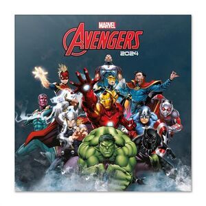 CALENDARIO 2024 MARVEL LOS VENGADORES 30 X 30