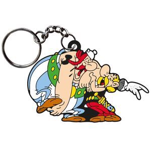 ASTERIX & OBELIX RIENDO LLAVERO 3;9 CM ASTERIX