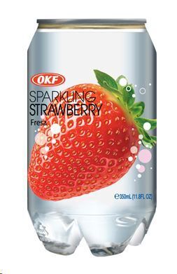 REFRESCO SPARKLING SABOR A FRESA 350ML