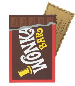 WILLY WONKA CUADERNO PREMIUM A5 WONKA BAR