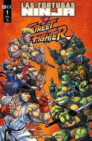 LAS TORTUGAS NINJA VS. STREET FIGHTER #01