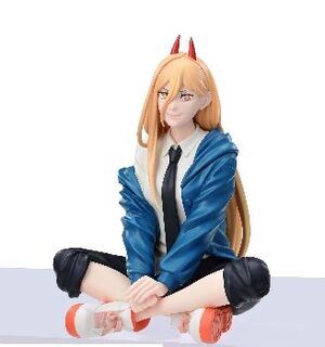 CHAINSAW MAN FIG 9 CM POWER PERCHING