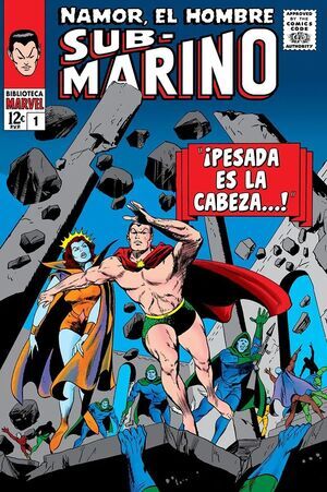 BIBLIOTECA MARVEL #34. NAMOR; EL HOMBRE SUBMARINO 1