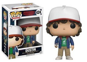 STRANGER THINGS POP VINYL FIG 9CM DUSTIN                                   