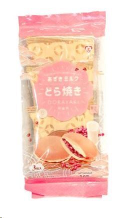 DORAYAKI TOKIMEKI SABOR A FRIJOLES ROJOS 165G