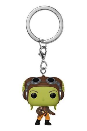 STAR WARS: AHSOKA LLAVEROS POP! VINILO GENERAL HERA SYNDULLA 4 CM