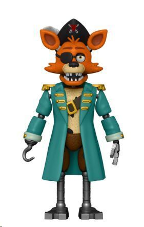 FIVE NIGHTS AT FREDDY'S FIGURA DREADBEAR CAPITAN FOXY