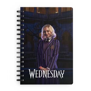 WEDNESDAY LIBRETA EFECTO 3D ENID