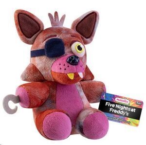 FIVE NIGHTS AT FREDDY'S PELUCHE TIEDYE FOXY 18 CM