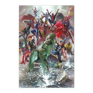 POSTER MARVEL LOS VENGADORES MARVEL LEGACY BY ALEX ROSS 61 X 91 CM